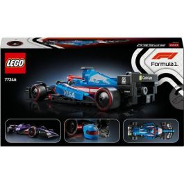 Lego vcarb 01 Set de Construcción Coche de Carreras Visa Cash App RB Formula 1 Speed Champions para Adultos 18+