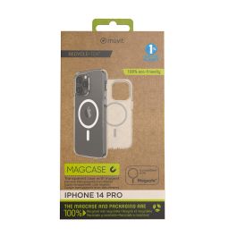 Muvit Funda Recycletek Magsafe para iPhone, compatible con carga inalámbrica Qi, 100% reciclado Precio: 31.50000018. SKU: B1HPC85DRW