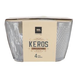 La Mediterranea Set 4 Vasos Keros 270 cc Md (12 Cajas)