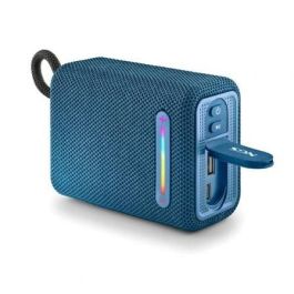 NGS ROLLERFURIA1BLUE Altavoz Inalámbrico Portátil Bluetooth 5.0 15W Sonido, Resistente al Agua IPX6, 9h Batería, True Wireless, Azul