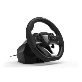 Hori Racing Wheel APEX P5 Volante y Pedales de Carreras Licencia Oficial Sony para PC, PS4, PS5, 280mm, Rotación 270°, Vibración TouchSense