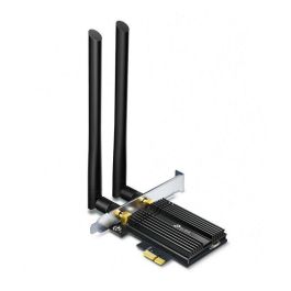 TP-Link Archer TX50E Adaptador Wi-Fi 6 (802.11ax) Bluetooth 5.0 PCIe Doble Banda 2.4/5GHz con Antenas Alta Ganancia para PC Gaming