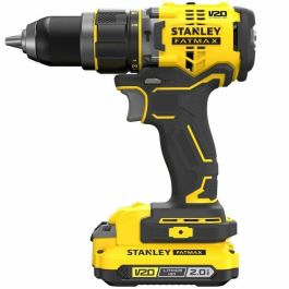 Stanley FATMAX SFMCD721M2K-QW Taladro Percutor V20 Brushless 18V con 2 Baterías 4.0Ah, Cargador y Maletín