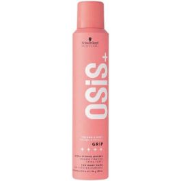 Schwarzkopf OSiS Grip Espuma de Fijación Extrafuerte para Cabello, Voluminizadora y Protección Térmica, 200 ml