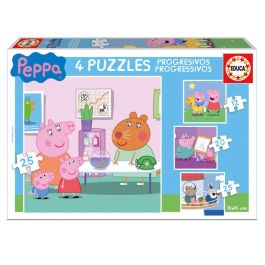 Educa Puzzles Progresivos Peppa Pig 12-16-20-25 Piezas Set de 4 Precio: 7.69000012. SKU: B129SHGRST