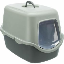 Trixie TRI4011905402109 Caja de arena Vico con Tapa, Reciclada, 40x40x56 cm, Antracita y gris verdoso Precio: 29.49999965. SKU: B17M8CFCCT