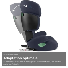 Cybex Silla de Coche Solution X i-Fix Blue Moon para Niños de 3 a 12 Años