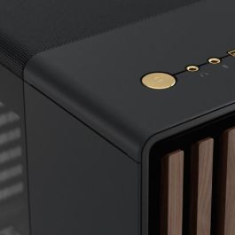 Case de PC - Diseño fractal - North Charcoal Black TG Dark T Case de PC - Diseño fractal - North Charcoal Black TG Dark T