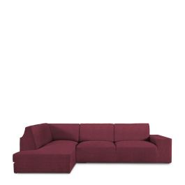 Funda para chaise longue de brazo largo izquierdo Eysa ROC Teja Rojo Oscuro 110 x 120 x 500 cm