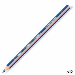 Lápiz Staedtler Jumbo Noris Azul Madera (12 Unidades) Lápiz Staedtler Jumbo Noris Azul Madera (12 Unidades)