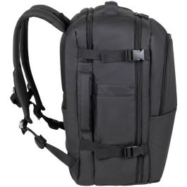 Rivacase Tegel 8465 Mochila casual para portátil 17.3" negra de poliéster ECO-FRIENDLY RPET unisex