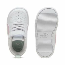 Zapatillas Deportivas Infantiles Puma Rickie Ac+ Blanco