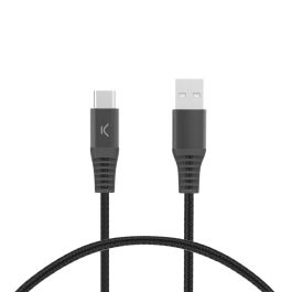 Cable USB A a USB-C KSIX Negro 1 m Precio: 12.50000059. SKU: B15FYGZGS9