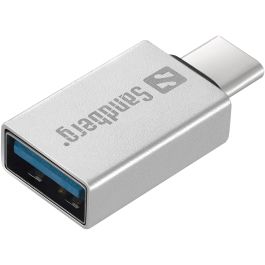 Sandberg Dongle USB-C a USB 3.0 para Conectar Dispositivos USB-A como Disco Duro, Impresora o Ratón a tu Ordenador USB-C Precio: 3.58999982. SKU: B17C538LK8