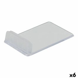 Soporte Securit Cartel Transparente Set 1 x 4 cm 10 Unidades