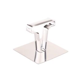 5Five Moldes para Emplatar Redondos y Cuadrados Acero Inoxidable Set 3uds