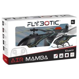 FLYBOTIC Helicóptero Teledirigido AIR MAMBA Infrarrojo 2 Canales Vuelo Interior Batería Recargable para Niños +10 Años