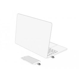 DeLOCK Memoria USB-C 32GB 3.2 Gen 1 (3.1 Gen 1) 140MB/s Lápiz USB Mini 5Gbps con Carcasa de Metal Plata