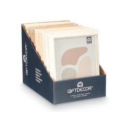 Giftdecor Portafotos Canto 20x25 cm Madera MDF, Vidrio y Metal - Surtidos Beige, Blanco, Crema, Marrón (24 Unidades) Giftdecor Portafotos Canto 20x25 cm Madera MDF, Vidrio y Metal - Surtidos Beige, Blanco, Crema, Marrón (24 Unidades)
