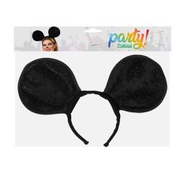 Diadema Con Orejas Negras De Ratón Para Disfraz Animal