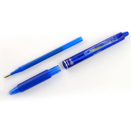 Pilot Boligrafo Frixion Clicker Borrable Punta Media 0,7 mm Azul en Blister