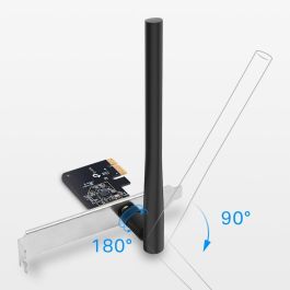 Tp-Link Archer T2E Adaptador PCI Express WiFi AC600 Dual Band MU-MIMO WPA3