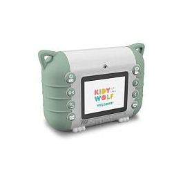 Kidywolf Sofortbildkamera e Impresora Instantánea para Niños, Cámara Digital Infantil con Pantalla 2.4", 8 MP, SD, USB-C - Verde y Blanco