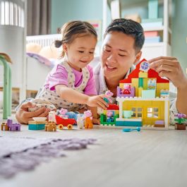 LEGO 10467 DUPLO Casa Familiar de Peppa Pig, Set de Construcción para Niños +2 Años