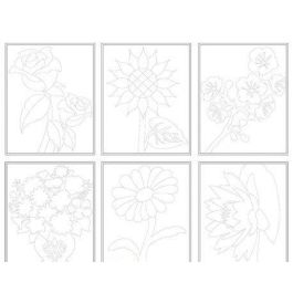 Cuadro Arena Niefenver Mod.Flores Pack De 6 Precio: 11.68999997. SKU: B1FQK437T4
