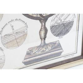 DKD Home Decor Cuadro Neoclasico Beige Dorado Cristal Ps 95 x 3 x 65 cm