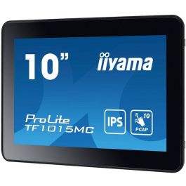 iiyama TF1015MC-B3 Monitor Táctil 10.1" HD (1280x800) IPS Multi-Touch HDMI DP USB Negro