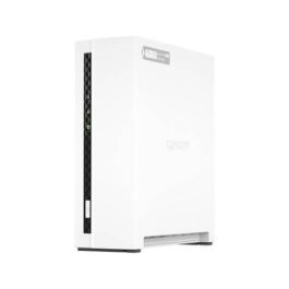 Qnap TS-133 NAS para Nube Privada y Centro Multimedia, 1 Bahía (3.5"/2.5"), 2GB RAM, Procesador Quad-Core 1.8GHz, IA