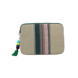 Funda para portátil Vam Vam Casablanca 12 pulgadas, protección acolchada y diseño artístico