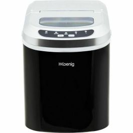 H.Koenig KB12 Máquina de Hielo Automática 12kg/día, Depósito 2.2L, Cubitos Rápidos 6-13min, 100W