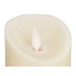 Giftdecor Vela LED Crema Pequeña 10 cm - Decoración (24 Unidades)