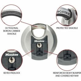 Candado Bluetooth - MASTER LOCK - 4401EURLHEC - Mango largo Candado Bluetooth - MASTER LOCK - 4401EURLHEC - Mango largo