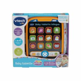 Vtech Baby Tableta Bilingüe para Bebé - Juguete Educativo con 12 Botones Iluminados, Francés e Inglés (9-36 meses) Vtech Baby Tableta Bilingüe para Bebé - Juguete Educativo con 12 Botones Iluminados, Francés e Inglés (9-36 meses)