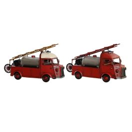 Vehiculo Decoracion Vintage DKD Home Decor Rojo Plateado 14 x 19 x 33 cm (2 Unidades) Precio: 51.68999968. SKU: B1H8CS7X59