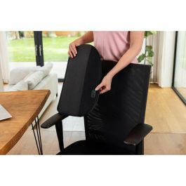 Medisana MC 500 Respaldo de masaje Shiatsu recargable inalámbrico con 2 velocidades, Negro