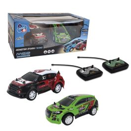 TACHAN T01018 Coches R/C Rally Storm Twin Doble Frecuencia 1:26 Dos coches radiocontrol escala 1:26