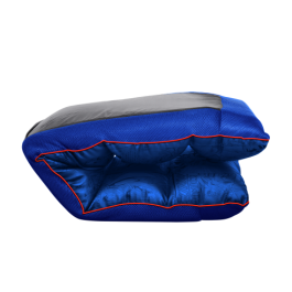 Trust GXT 718SM Rayzee Silla Gaming Acolchada Azul. Peso Máx. 125kg, Altura Máx. 195cm, Respaldo Ajustable, Cuero PU.