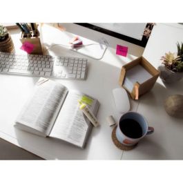 Edding Marcador Fluorescente Ecoline 24-006 Naranja Recargable Punta Cincel Tinta Base Agua