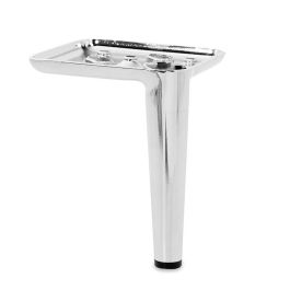 Q&Q Pata Metálica Birdie de Acero Resistente, Soporte Duradero y Estable para Muebles, Acabado Cromo, Altura 150 mm Precio: 4.49999968. SKU: B1AWCFX86S