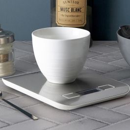 Cook Concept Balanza Digital Cocina 5 Kg Precisión 1 gr Pantalla LCD G/Oz/Lb/Ml