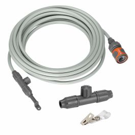Gardena Kit de nebulización con manguera de 10m, 7 boquillas, clips para fijación y accesorios de conexión.
