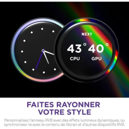 NZXT RL-KR36E-B2 Kraken Elite 360 RGB Refrigeración Líquida con Pantalla LCD IPS de 2,72" y Ventiladores RGB - Negro