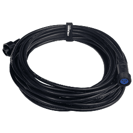 ALGAMLIGHT Dmx-Ip65-10M Cable DMX con Conectores XLR Macho Hembra y Protección IP65 de 10 Metros Color Negro