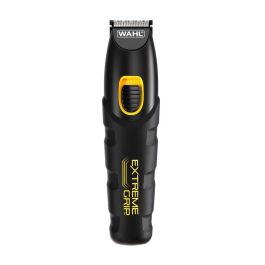 Wahl 09893-0460 Multigroomer con/sin cable, recortadora nariz, orejas y cejas, Extreme Grip Advanced, 4 cabezales, 8 peines