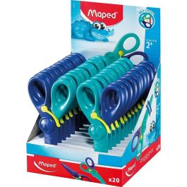 Tijeras Maped KidiCut Azul 12 cm (20 Unidades)