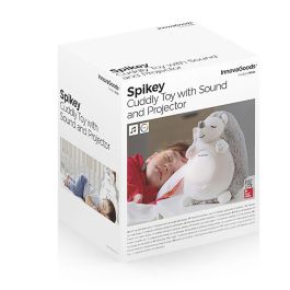 Erizo de Peluche con Ruido Blanco y Proyector Quitamiedos Spikey InnovaGoods